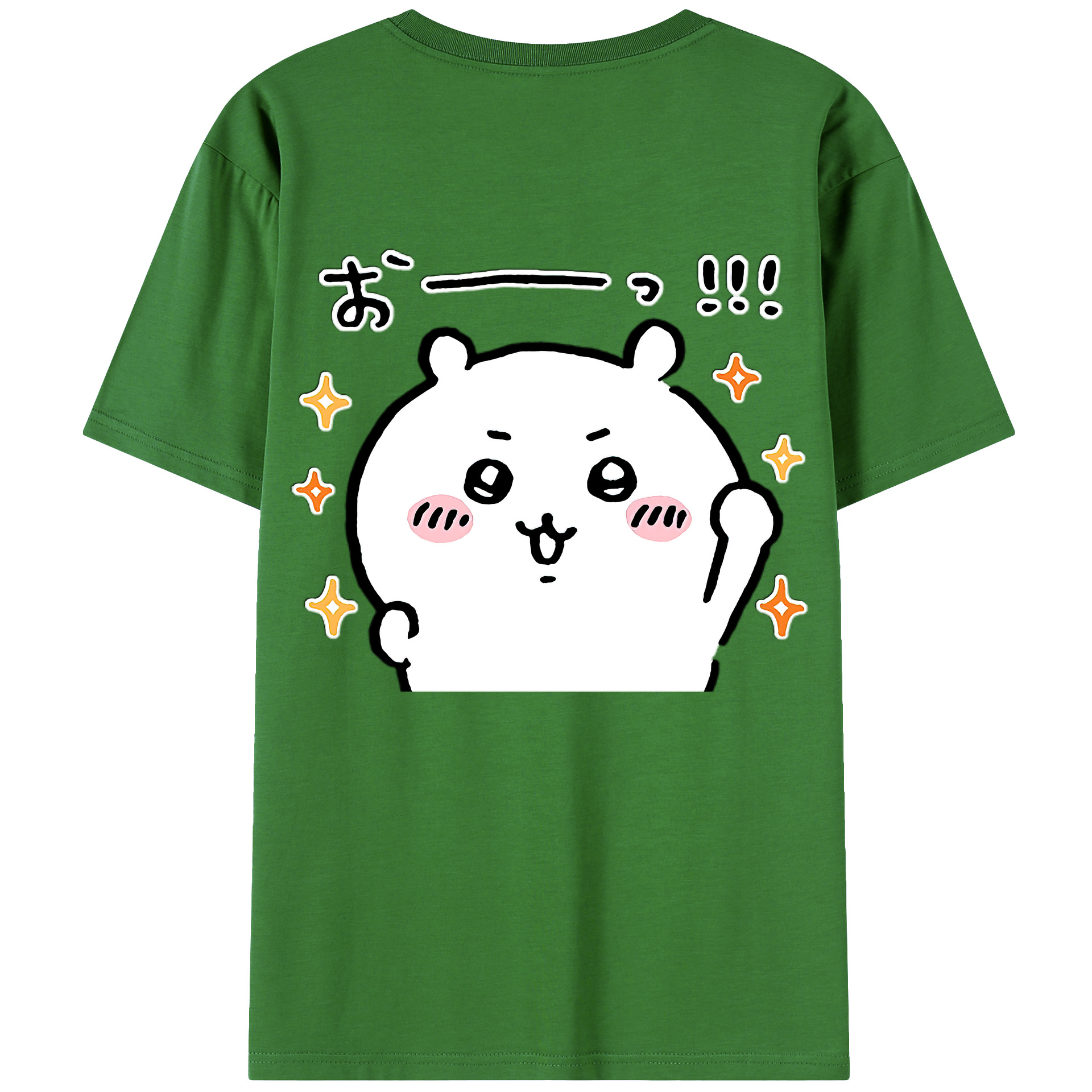 （画像用） ちいかわ ちいかわ Chii-kawa chiikawa レディース半袖Tシャツ(バックプリント)